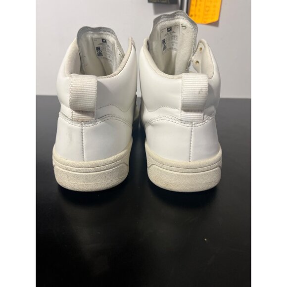 VEJA V-15 White Leather High Top Sneakers Women’s 10 • Minimalist Classic - Picture 6 of 12